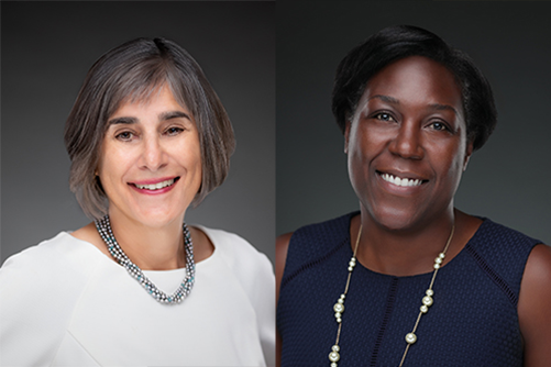 Abby Meiselman and Cheryl Plummer begin their terms as Board Chair and Vice Chair respectively.  With the election of seven new directors, 30% of YWCA Greenwich’s Board of Directors are Women of Color.
